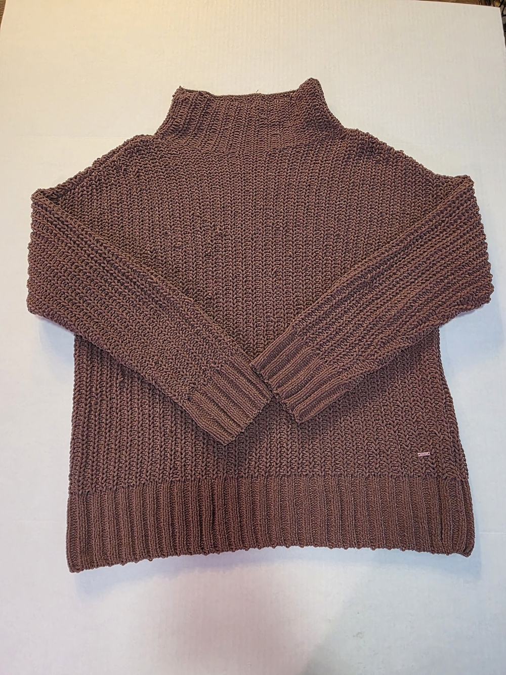 PINK Victoria's Secret Mauve Knit Turtleneck Sweater